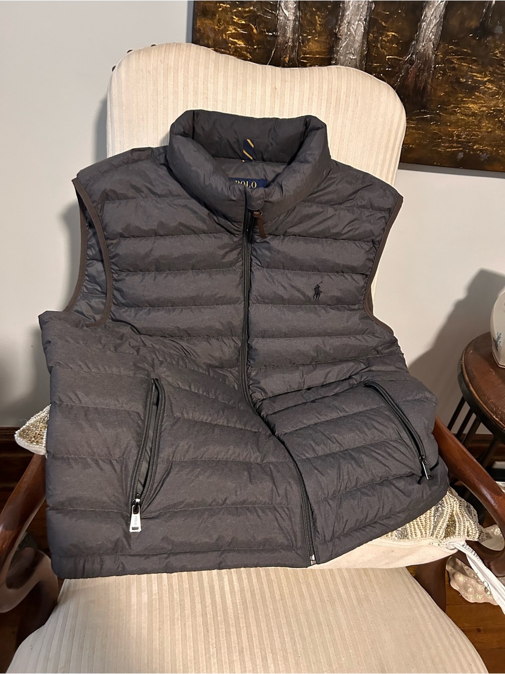 Polo by Ralph Lauren women’s Quilted duck Down-Blend Puffer Vest size 16 XL